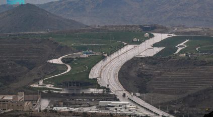 هطول أمطار الخير على منطقة الباحة