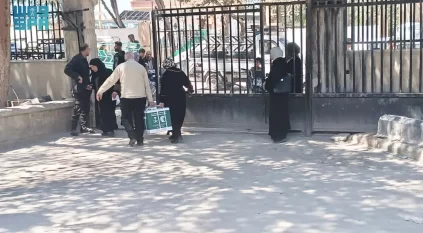 سلمان للإغاثة يوزّع 496 سلة غذائية في ريف دمشق بسوريا