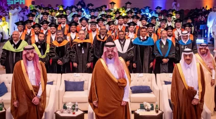 أمير المدينة المنورة يرعى تخريج الدفعة الثامنة من جامعة الأمير مقرن بن عبدالعزيز