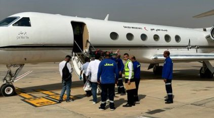 الإخلاء الطبي ينقل مواطنَين من القاهرة لاستكمال العلاج في المملكة