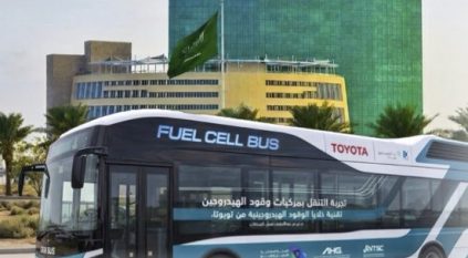 ملكية ينبع تنفذ تجربة حافلة الهيدروجين