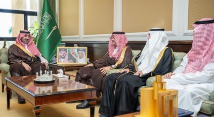 نائب أمير تبوك يستقبل الفائزين في معرض جنيف الدولي للاختراعات 2026