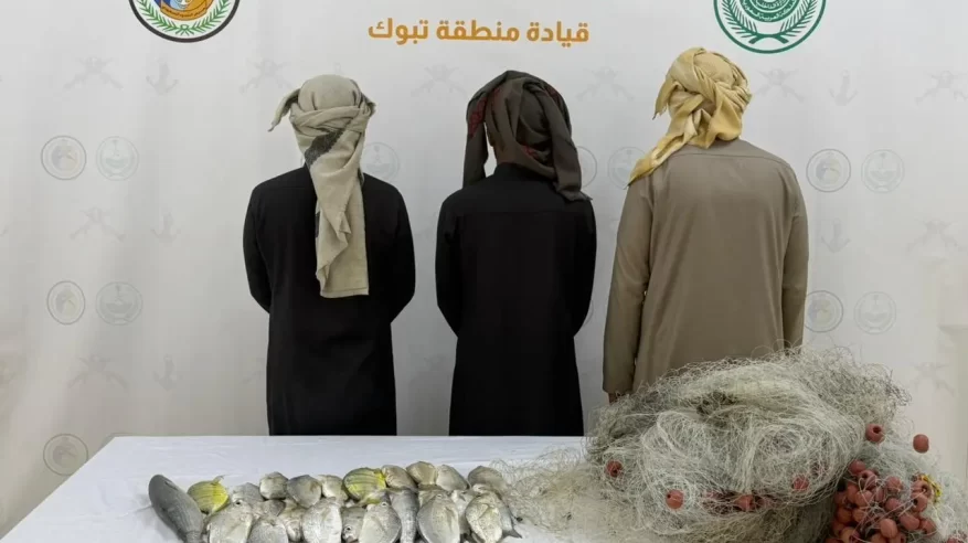 ضبط 3 مخالفين للائحة الأمن والسلامة للأنشطة البحرية في تبوك 