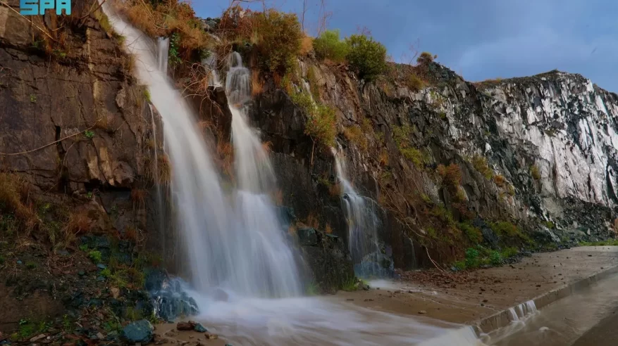 أمطار الربيع تُنعش الباحة وتستقطب المتنزهين