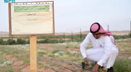 زراعة الزعفران في العُلا.. خطوة جديدة ضمن مسار التنويع الزراعي