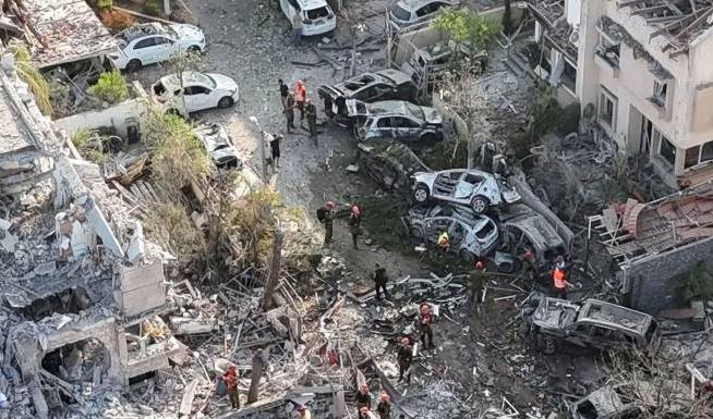 هجوم أمريكي – إسرائيلي يستهدف مصنع إسمنت جنوب إيران