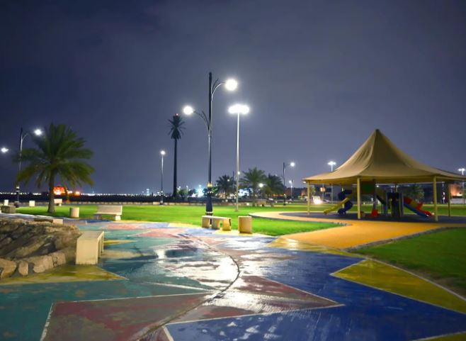 لقطات لهطول أمطار على المنطقة الشرقية