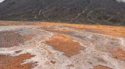 هطول أمطار غزيرة وبرد على منطقة حائل