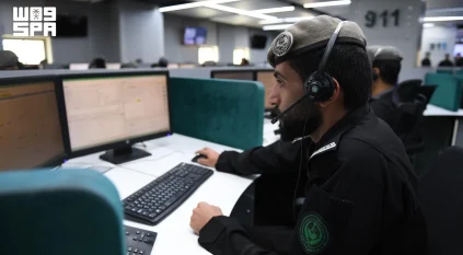 مركز العمليات الأمنية الموحدة 911 يعزز خدماته خلال حج 1447هـ