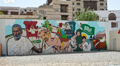 “جدارية الرحّال” ترسم ملامح الإبداع بتجربة فنية حيّة في جدة التاريخية