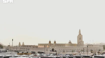 منظومة الخدمات في ميقات ذي الحليفة تعزّز انسيابية تفويج الحجاج إلى مكة المكرمة