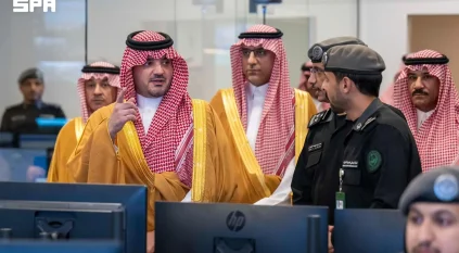عبدالعزيز بن سعود يدشن المركز الرقمي للعمليات الأمنية بمقر وزارة الداخلية في جدة