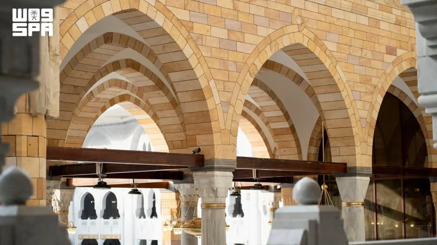 أسقف المسجد الحرام.. إبداع هندسي يعكس تميز العمارة الإسلامية الحديثة