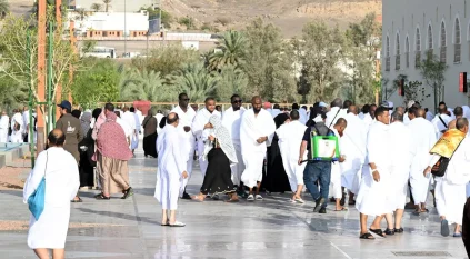 منظومة الخدمات بميقات ذي الحليفة تعزّز انسيابية تفويج ضيوف الرحمن إلى مكة المكرمة