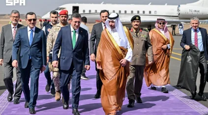نائب الرئيس التركي يصل إلى المدينة المنورة