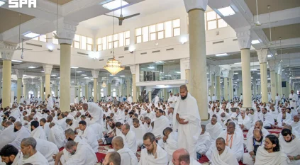 الشؤون الإسلامية تُطلق البرنامج الدعوي بمسجد الخيف في مشعر منى