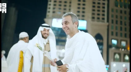 بالورد والبخور.. المسجد الحرام يستقبل حجاج بيت الله في يوم النحر