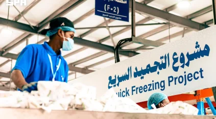 مشروع المملكة للإفادة من الهدي والأضاحي يعزز كفاءة إدارة الغذاء الموسمي