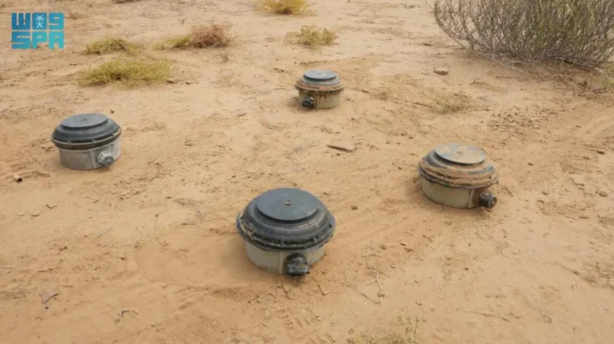 مشروع “مسام” ينزع 839 لغمًا من مختلف الأراضي اليمنية