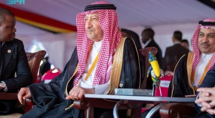 نيابة عن ولي العهد.. نائب وزير الخارجية يشارك بحفل مراسم تنصيب رئيس أوغندا