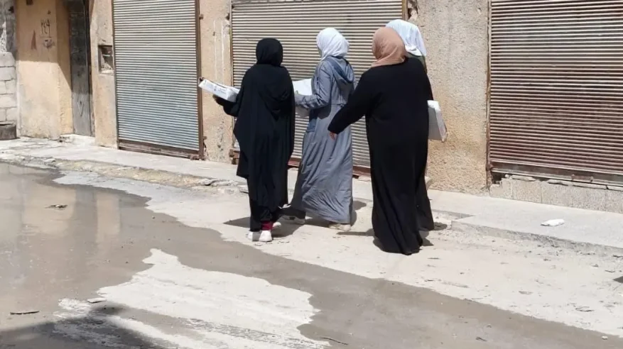سلمان للإغاثة يوزّع 335 كرتون تمر في محافظة حلب بسوريا