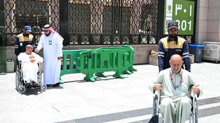 أكثر من 8 آلاف مستفيد يوميًا من خدمة التنقل في المسجد النبوي