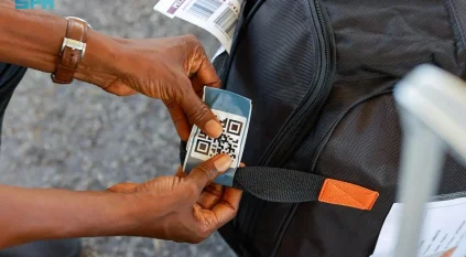ترميز الأمتعة يختصر إجراءات وصول حجاج كوت ديفوار