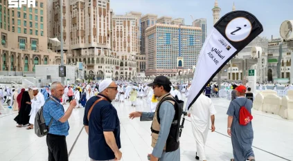 فرق راجلة ومنظومة ذكية لتعزيز إرشاد ضيوف الرحمن