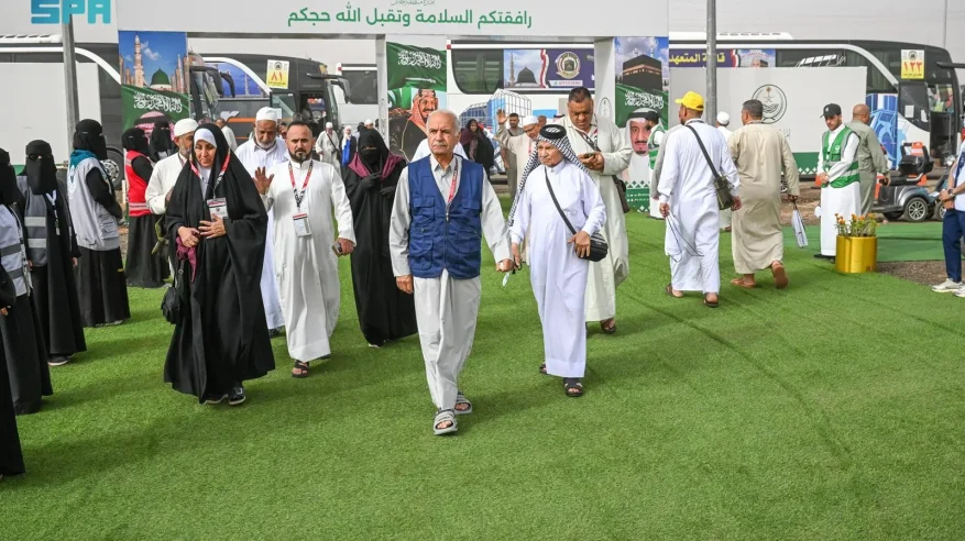 مدينة الحجاج بحائل تواصل استقبال ضيوف الرحمن المتجهين إلى المشاعر المقدسة