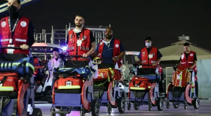 هلال المدينة المنورة يقدم خدماته الإسعافية لضيوف الرحمن