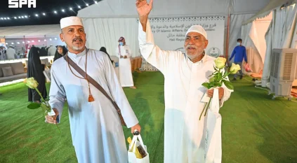 مدينة الحجاج بحائل تودّع ضيوف الرحمن العراقيين وسط خدمات نوعية وتسهيلات متكاملة