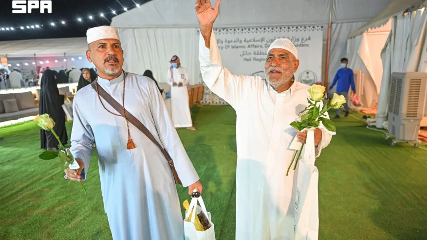 مدينة الحجاج بحائل تودّع ضيوف الرحمن العراقيين وسط خدمات نوعية وتسهيلات متكاملة