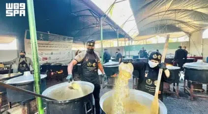 سلمان للإغاثة يوزع 24.500 وجبة غذائية ساخنة في وسط وجنوب قطاع غزة​​​​