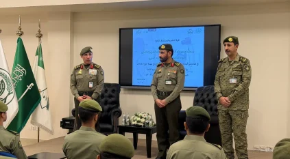 المدير العام للجوازات المكلّف يزور مركز قوة الدعم والمساندة للحج