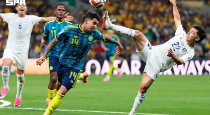 منتخب كولومبيا يتجاوز أوزبكستان بثلاثة أهداف في كأس العالم 2026