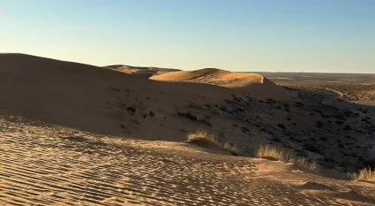 النفود الكبير.. لوحة رملية ساحرة ترسم مشهدًا طبيعيًّا أخّاذًا جنوب رفحاء