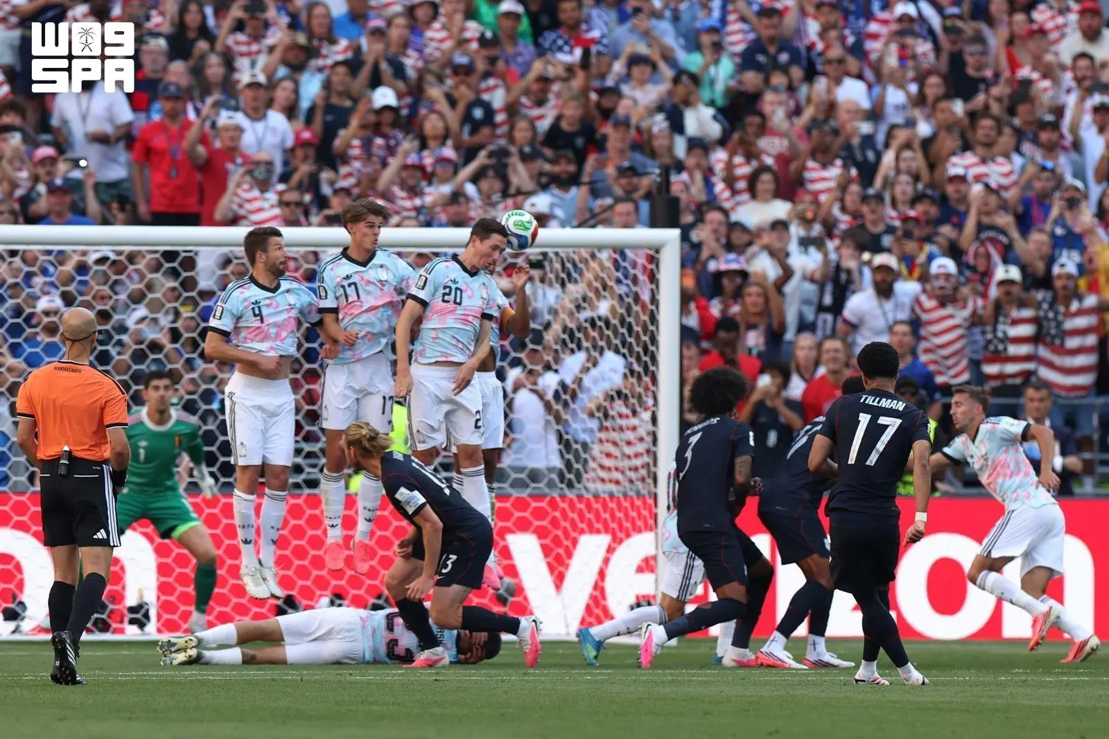 بلجيكا تبلغ ربع نهائي كأس العالم 2026 برباعية في شباك أمريكا