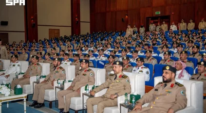 حرس الحدود يحتفي بتخريج طلبة الدورات التخصصية بالرياض