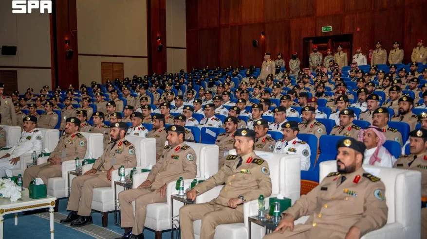 حرس الحدود يحتفي بتخريج طلبة الدورات التخصصية بالرياض