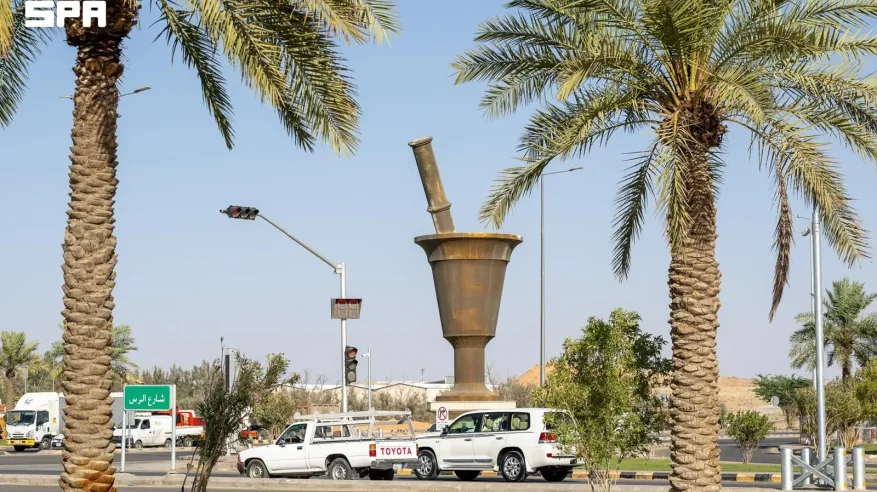 المجسمات الجمالية في القصيم.. هوية بصرية تجسد التراث وتعزز المشهد الحضري