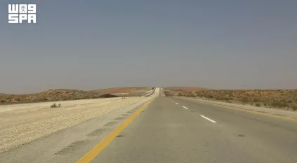 طريق رفحاء – حائل الجديد يدعم الحركة اللوجستية بين المنطقتين