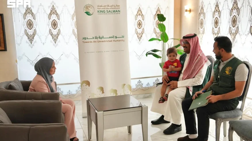 سلمان للإغاثة يتكفل بعلاج طفل فلسطيني مصاب باللوكيميا في الأردن