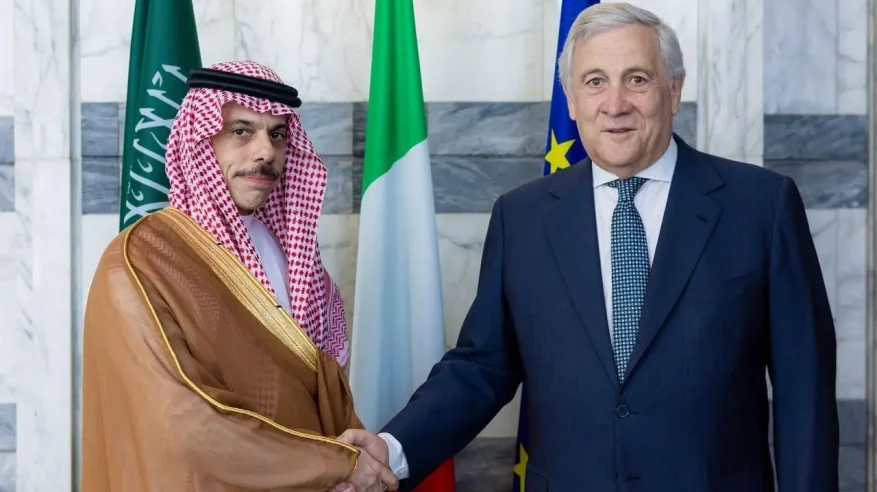 السعودية وإيطاليا: يجب حماية حرية الملاحة والأمن البحري في مضيقي هرمز وباب المندب