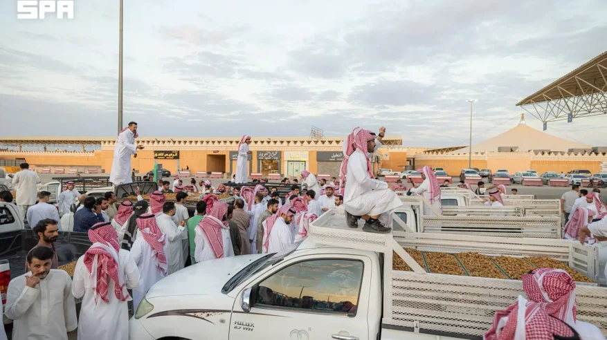 انطلاق كرنفال بريدة الدولي للتمور لمدة 75 يومًا