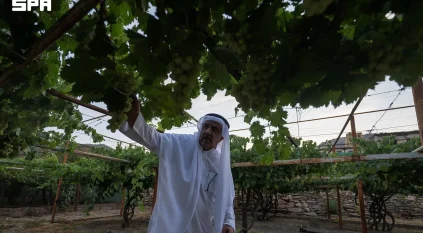 ميسان.. عناقيد العنب تزدهر على سفوح الجبال