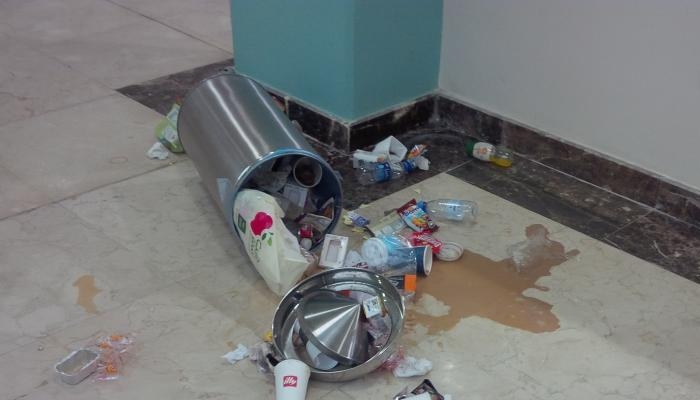 جامعة الملك سعود بالدرعية تخلو من عاملات النظافة
