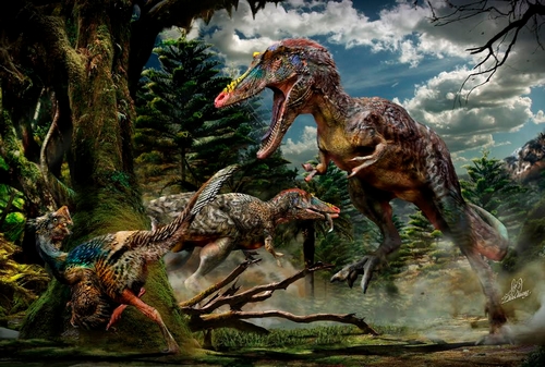 بالصور.. بقايا ديناصور فريد في الارجنتين