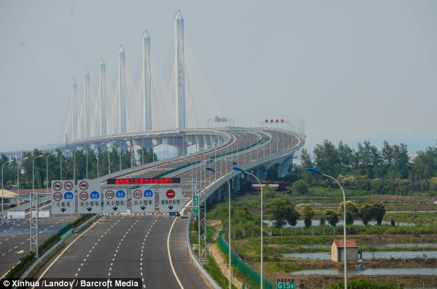 الصين تنتهي من بناء أطول وأوسع جسر كوابل في العالم