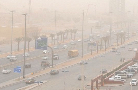 عوالق ترابية على حائل والقصيم والمدينة ومكة