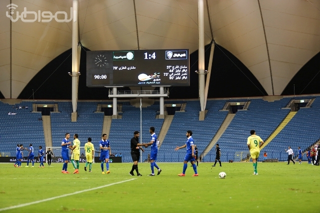 للتوثيق ..​ صور لم تشاهدها من لقاء الهلال والعروبة